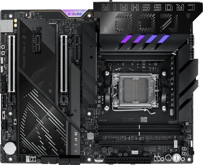 Материнская плата Asus ROG CROSSHAIR X870E APEX SocketAM5 AMD X870E 2xDDR5 ATX AC`97 8ch(7.1) 5Gigabit RAID