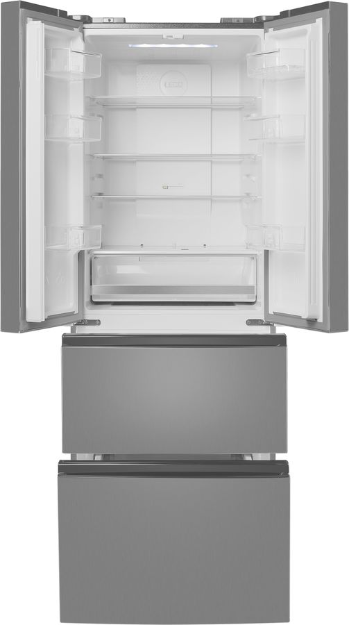 Холодильник Maunfeld MFF180NFSE01 3-хкамерн. нержавеющая сталь инвертер