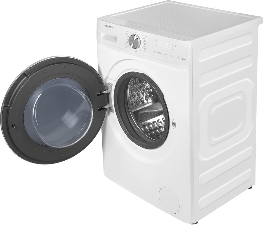 Стиральная машина Maunfeld MFWM127IWH053 класс: A+++ загр.фронтальная макс.:7кг белый инвертор