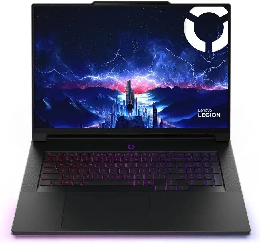 Ноутбук Lenovo Legion 9 18IAX10 Core Ultra 9 275HX 64Gb SSD4Tb NVIDIA GeForce RTX5080 16Gb 18" IPS WQUXGA (3840x2400) без ОС black WiFi BT Cam (83EY0029RK)