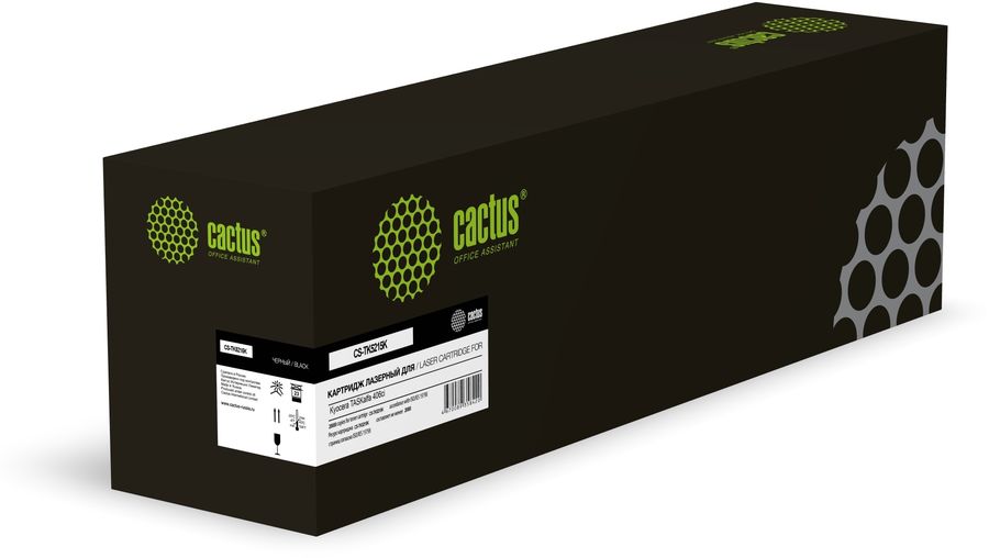 Картридж лазерный Cactus CS-TK5215K черный (20000стр.) для Kyocera TASKalfa 406ci с чипом