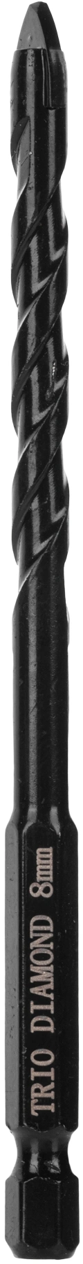 Сверло Trio-Diamond 430108 по керамогр/плит/кирп Д=8мм для дрелей/перфораторов