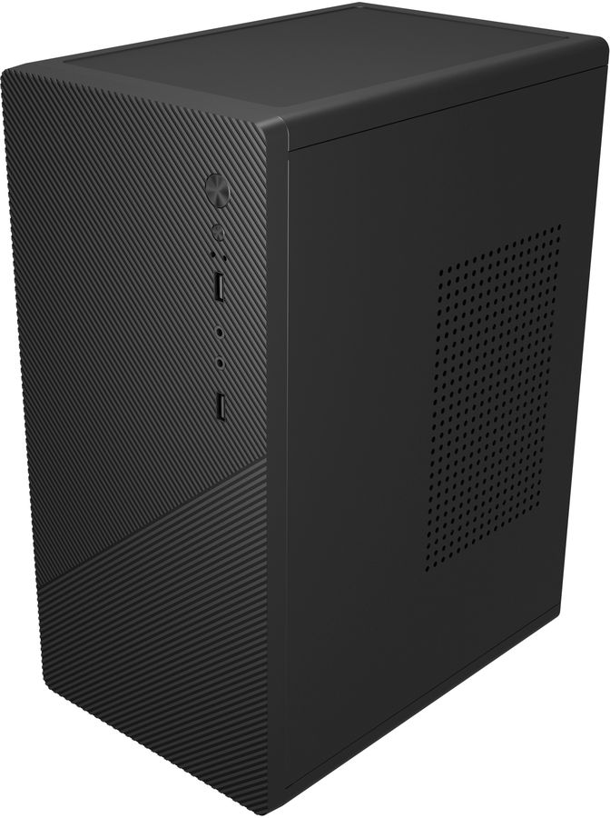 Корпус Accord Entry ACC-2054B only less than 215*236 черный без БП mATX 1x80mm 2xUSB2.0 audio