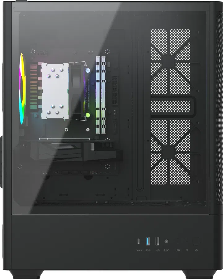 ПК Teclast G03 i5 12400F (2.5) 32Gb SSD1Tb RTX3050 6Gb Windows 11 Pro GbitEth 400W черный (G03 12400F32G1T3050BKRU)