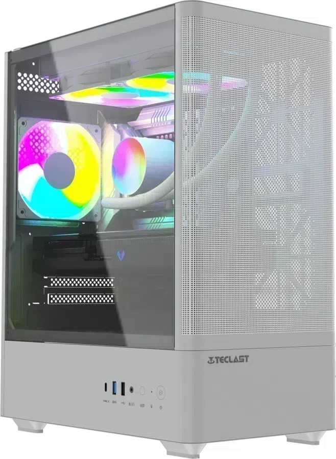 ПК Teclast G03 i7 14700F (2.1) 32Gb SSD1Tb RTX5070Ti 12Gb Windows 11 Pro GbitEth WiFi BT 750W белый (G03 14700F32G1T5070TWKRU)