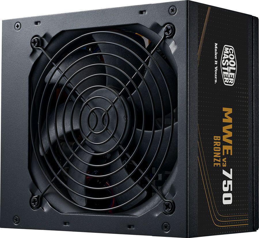 Блок питания Cooler Master ATX 750W MWE Bronze V3 Gen.5 80+ bronze 24pin APFC 120mm fan 6xSATA RTL