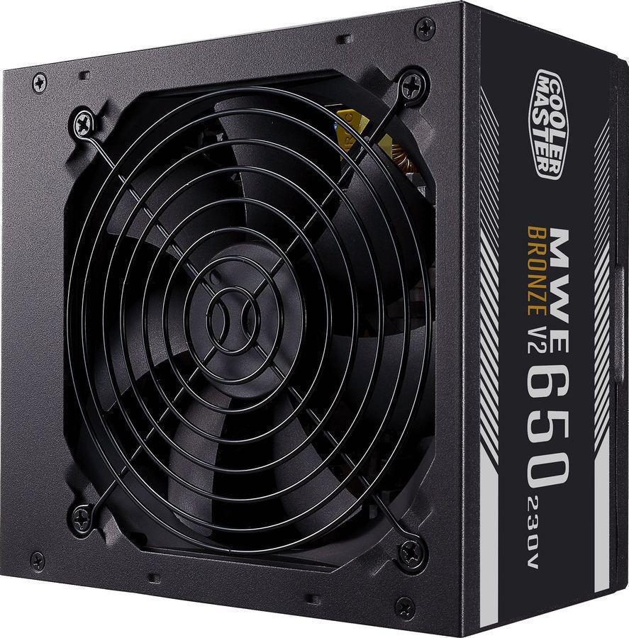 Блок питания Cooler Master ATX 650W MWE Bronze V3 Gen.5 80+ bronze 24pin APFC 120mm fan 6xSATA RTL