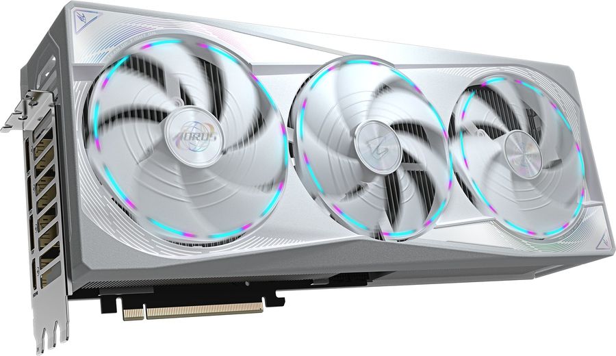Видеокарта Gigabyte PCI-E 5.0 GV-N5080AORUSM ICE-16GD 1.0 NVIDIA GeForce RTX 5080 16Gb 256bit GDDR7 2805/30000 HDMIx1 DPx3 HDCP Ret