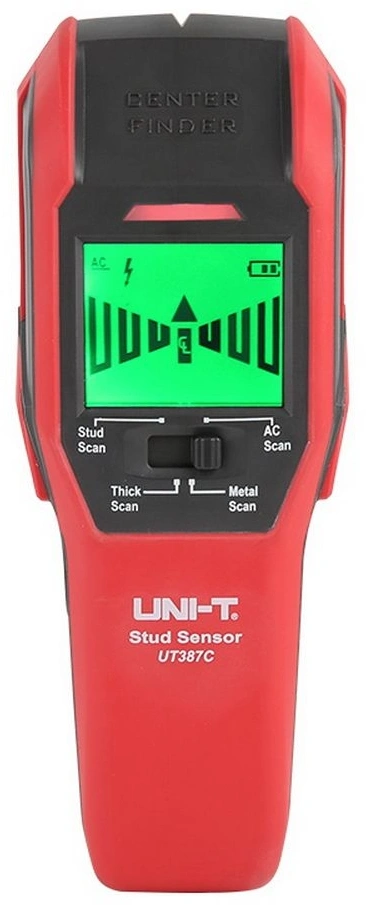 Детектор проводки Uni-T UT387C красный