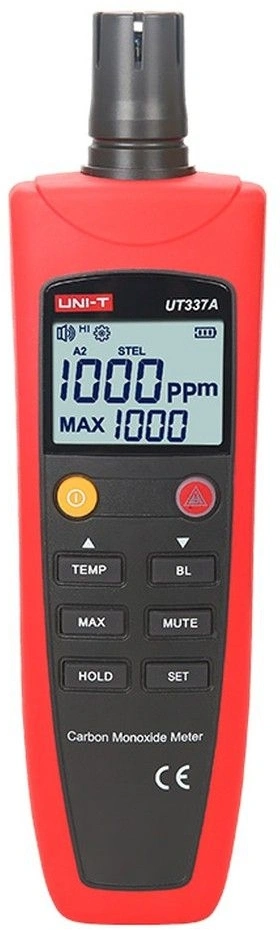 Детектор газа Uni-T UT337A портативный красный/черный
