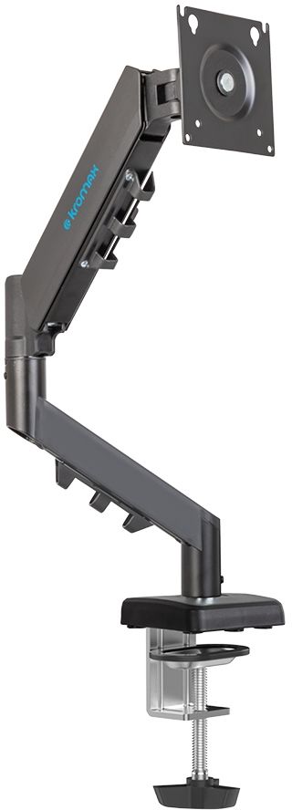 Кронштейн для мониторов Kromax OFFICE-15 черный 15"-32" макс.10кг настольный поворот и наклон