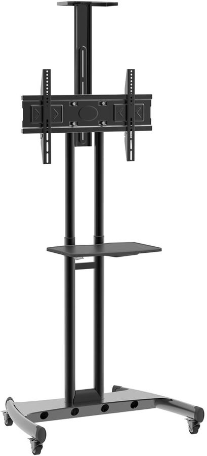 Стойка для телевизора Kromax OMEGA-17 черный 32"-80" макс.50кг напольный поворот и наклон