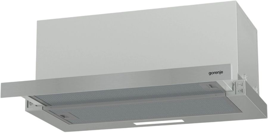 Вытяжка встраиваемая Gorenje TH60E5X нержавеющая сталь управление: кнопочное (1 мотор)