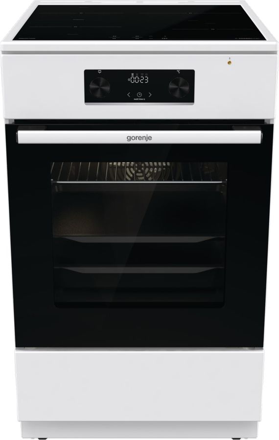Плита Электрическая Gorenje GEIT5C60WPG белый стеклокерамика (без крышки)