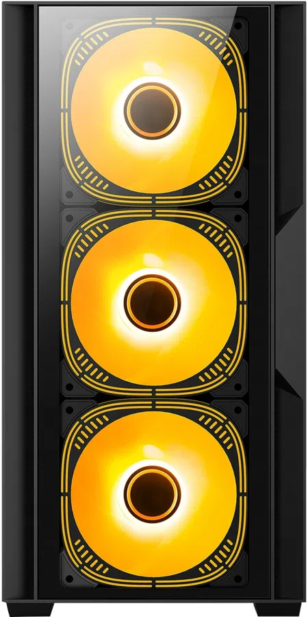 Корпус Bloody CC-123 черный без БП mATX 8x120mm 2xUSB2.0 1xUSB3.0 audio bott PSU