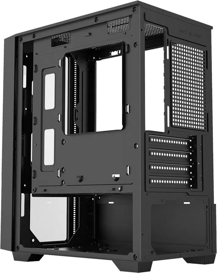 Корпус Bloody CC-123 черный без БП mATX 8x120mm 2xUSB2.0 1xUSB3.0 audio bott PSU