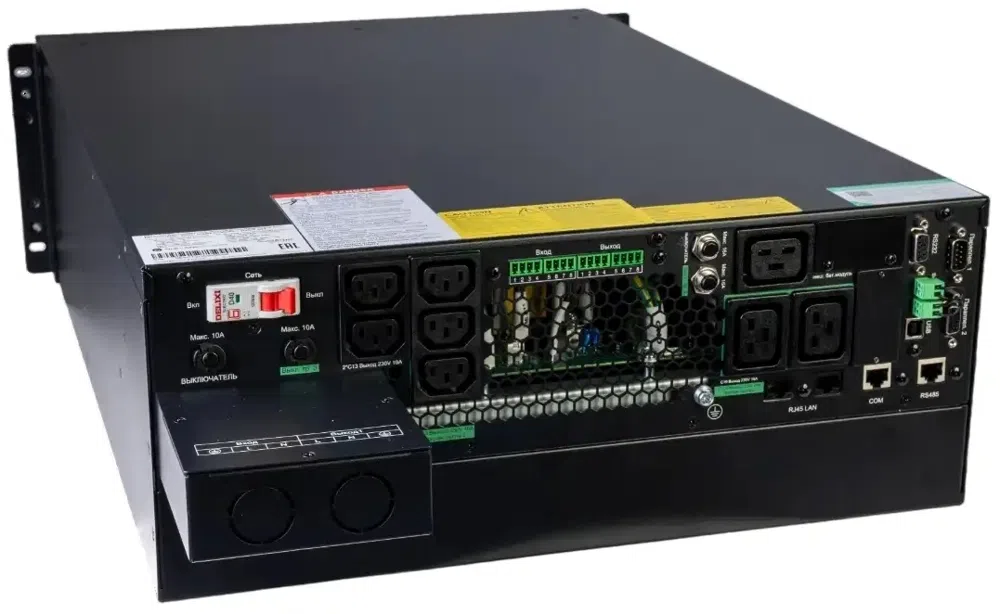 Источник бесперебойного питания Systeme Electriс SRT SRTSE6KRTXLIG2 6000Вт 6000ВА черный Gen 2