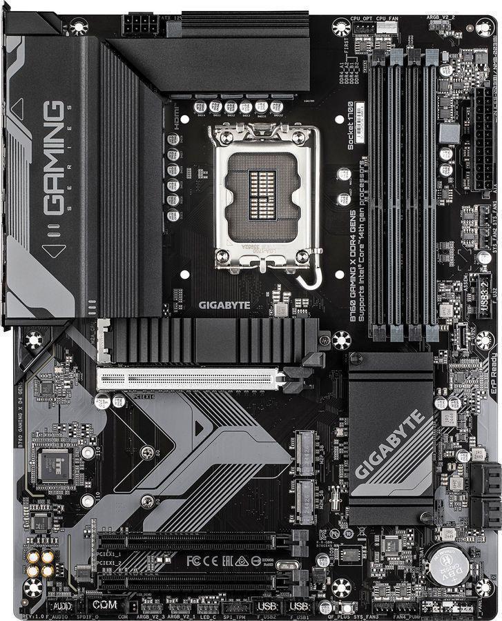 Материнская плата Gigabyte B760 GAMING X DDR4 GEN5 Soc-1700 Intel B760 4xDDR4 ATX AC`97 8ch(7.1) 2.5Gg RAID+HDMI+DP