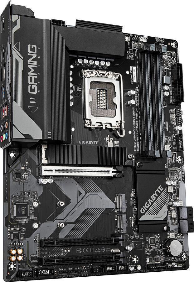 Материнская плата Gigabyte B760 GAMING X DDR4 GEN5 Soc-1700 Intel B760 4xDDR4 ATX AC`97 8ch(7.1) 2.5Gg RAID+HDMI+DP