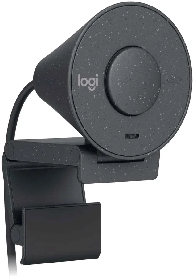 Камера Web Logitech HD Webcam Brio 300 черный 2Mpix (1920x1080) USB Type-C с микрофоном (960-001438)