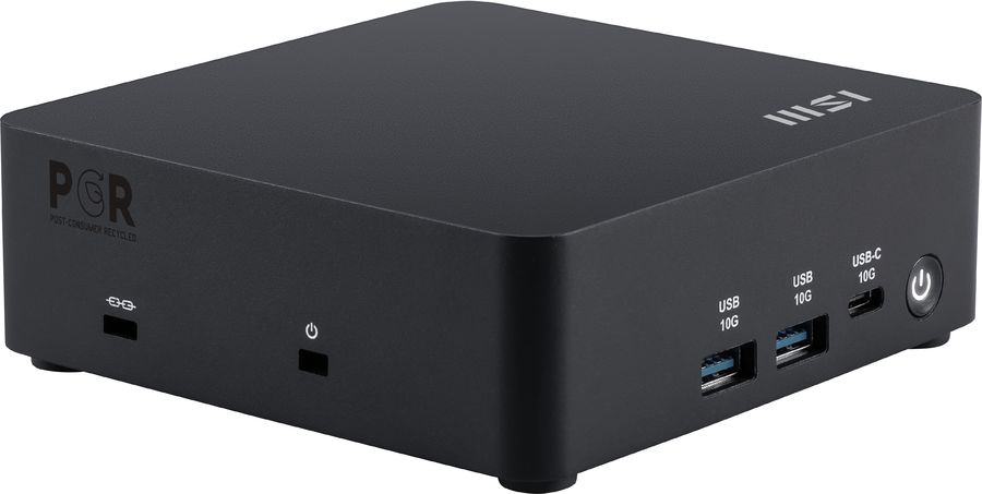 Неттоп MSI Cubi NUC 1M-098RU Core 5 120U (1.4) 16Gb SSD512Gb Graphics CR Windows 11 Pro 2xGbitEth WiFi BT 120W черный (9S6-B0B111-218)