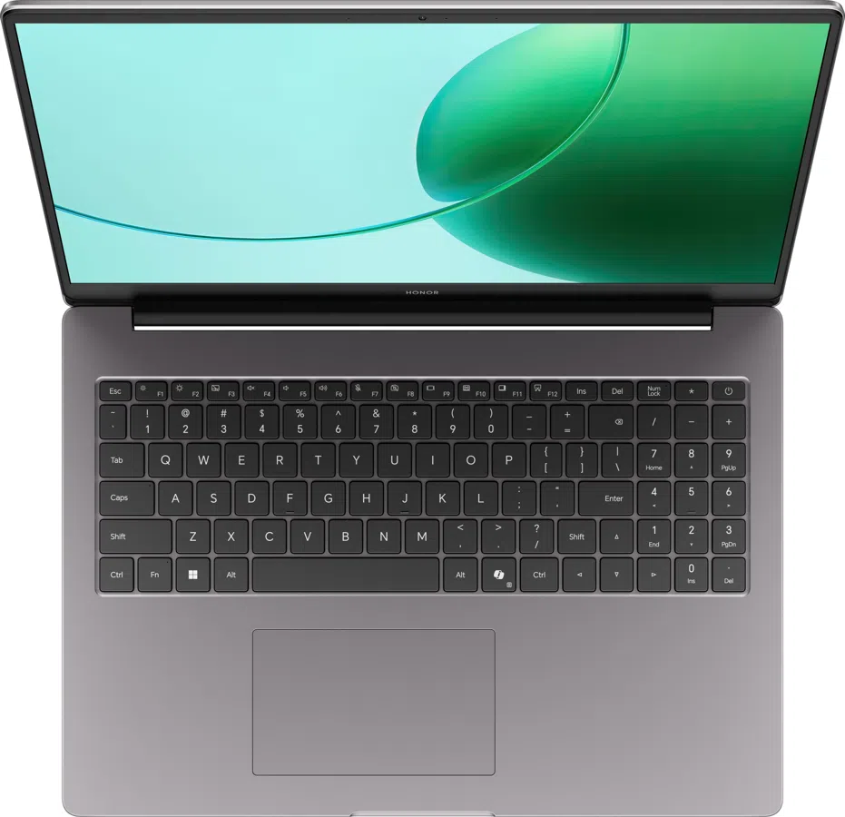 Ноутбук Honor MagicBook X16 2025 GOH-X Ryzen 5 6600H 16Gb SSD512Gb AMD Radeon 660M 16" IPS FHD+ (1920x1200) Windows 11 Home grey WiFi BT Cam (5301APLL)