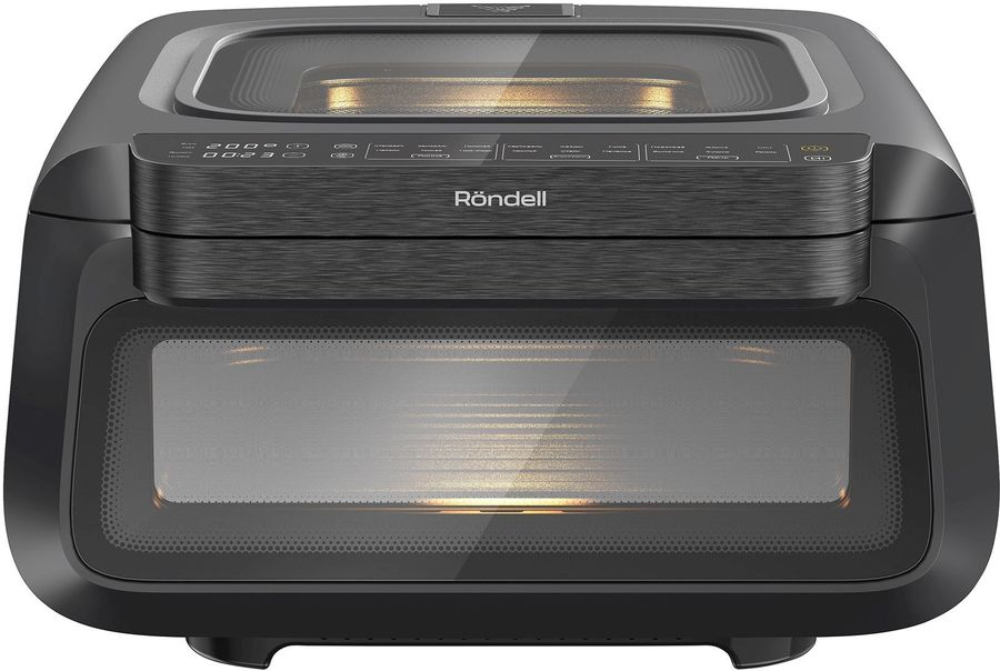 Аэрогриль Rondell RDE-AF111 13л 2100Вт черный/серебристый