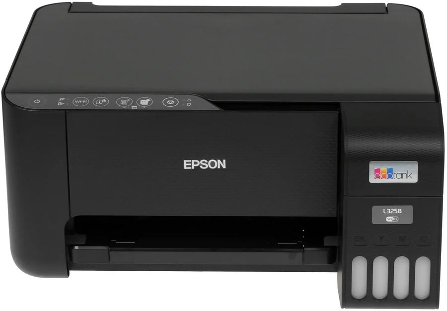 МФУ струйный Epson EcoTank L3258 (C11CJ67514) A4 WiFi черный
