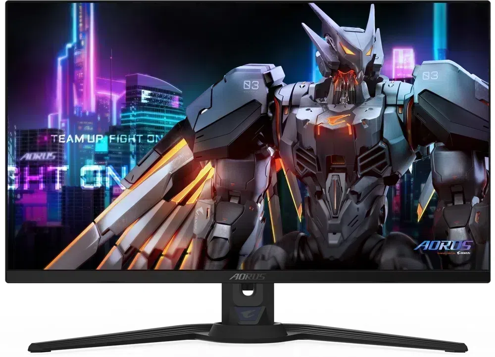 Монитор Gigabyte 27" Aorus FO27Q5P черный QD OLED LED 16:9 HDMI M/M матовая HAS Piv 300cd 178гр/178гр 2560x1440 500Hz DP 2K USB 7.2кг