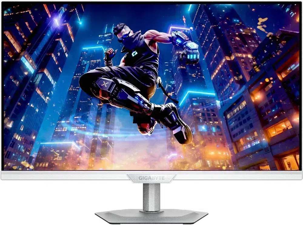 Монитор Gigabyte 27" M27UP ICE белый IPS LED 16:9 HDMI M/M матовая HAS Piv 350cd 178гр/178гр 3840x2160 160Hz G-Sync DP 4K USB 6.65кг