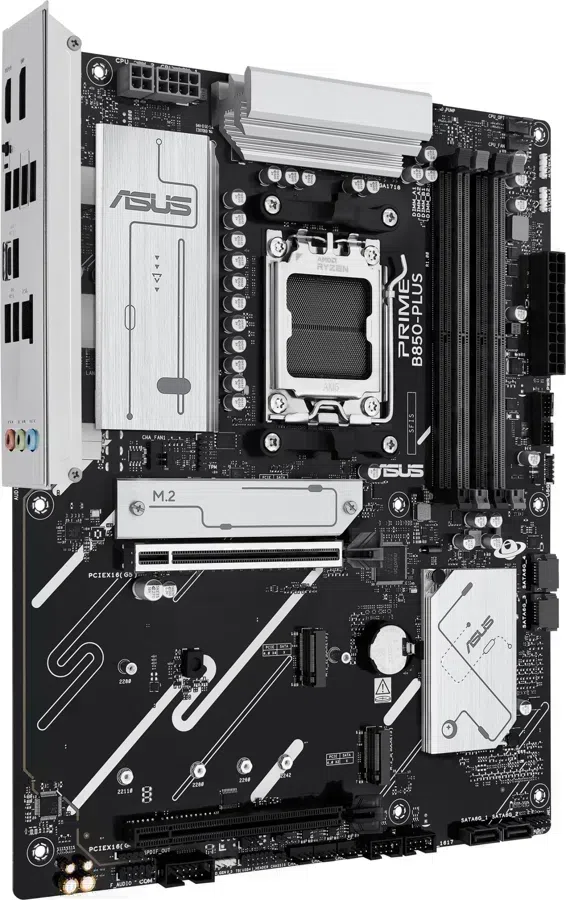 Материнская плата Asus PRIME B850-PLUS-CSM Socket AM5 AMD B850 4xDDR5 ATX AC`97 8ch(7.1) 2.5Gg RAID+HDMI+DP