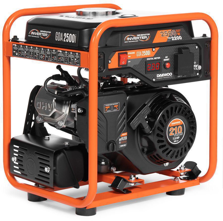 Генератор Daewoo GDA 2500i 2.5кВт