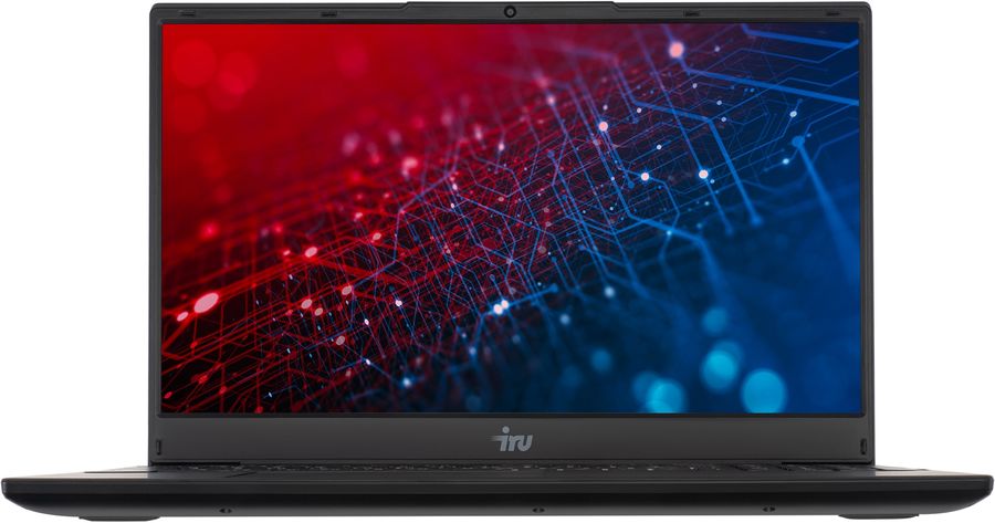 Ноутбук IRU Tactio 15ALG Core i5 1335U 16Gb SSD512Gb Intel Iris Xe graphics 15" IPS FHD Windows 11 Pro 64 black WiFi BT (2125433)