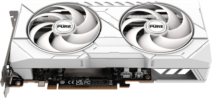 Видеокарта Sapphire PCI-E 5.0 11350-02-20G PURE AMD RADEON RX 9060 XT GAMING OC 16GB DUAL AMD Radeon RX 9060XT 16Gb 128bit GDDR6 2700/20000 HDMIx2 DPx1 HDCP Ret