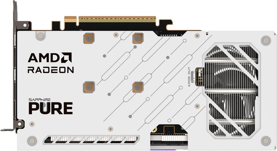 Видеокарта Sapphire PCI-E 5.0 11350-02-20G PURE AMD RADEON RX 9060 XT GAMING OC 16GB DUAL AMD Radeon RX 9060XT 16Gb 128bit GDDR6 2700/20000 HDMIx2 DPx1 HDCP Ret