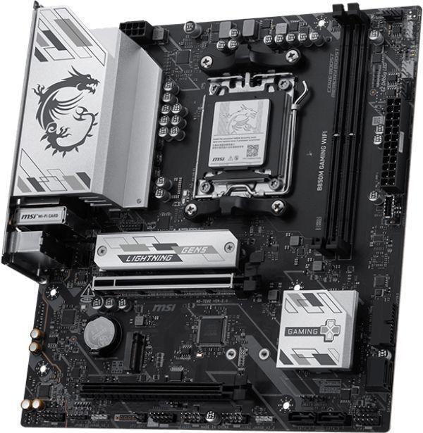 Материнская плата MSI B850M GAMING WIFI Socket AM5 AMD B850 2xDDR5 mATX AC`97 8ch(7.1) 2.5Gg RAID+HDMI+DP
