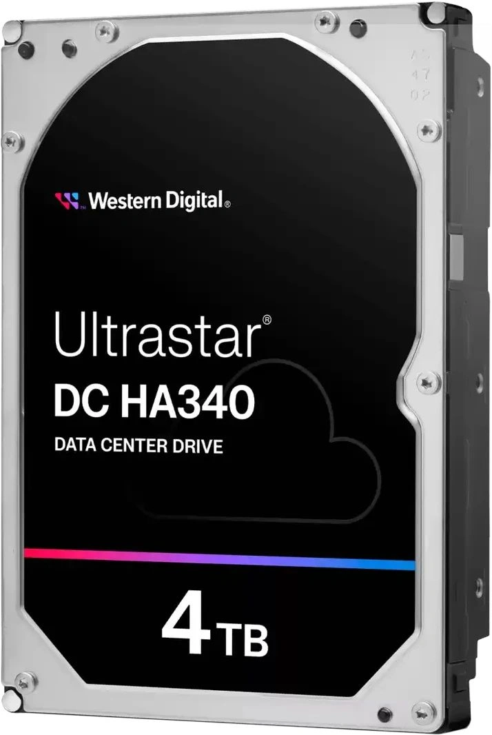 Жесткий диск WD SATA-III 4TB 0B47487 WUS721204BLE604 Ultrastar DC HA340 512E (7200rpm) 256Mb 3.5"