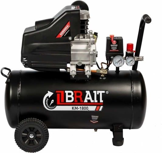 Компрессор поршневой Wester WK2200/100PRO масляный 330л/мин 100л 2200Вт черный