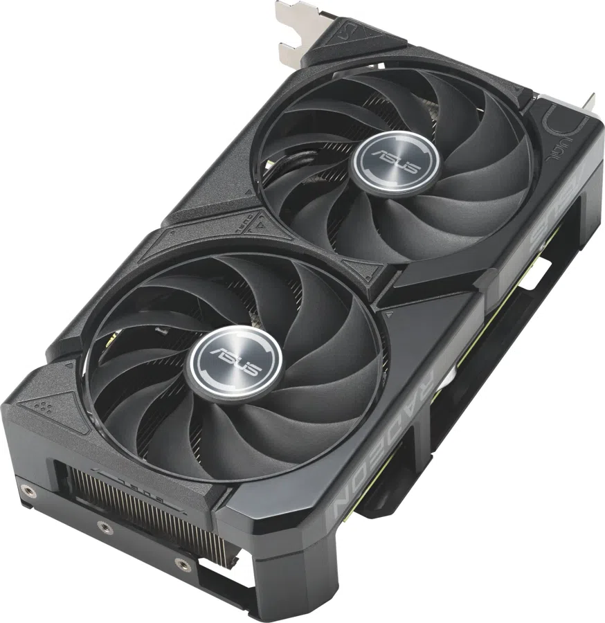Видеокарта Asus PCI-E 5.0 DUAL-RX9060XT-16G AMD Radeon RX 9060XT 16Gb 128bit GDDR6 2620/20000 HDMIx1 DPx2 HDCP Ret