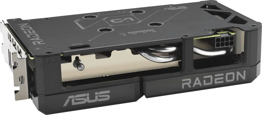 Видеокарта Asus PCI-E 5.0 DUAL-RX9060XT-16G AMD Radeon RX 9060XT 16Gb 128bit GDDR6 2620/20000 HDMIx1 DPx2 HDCP Ret