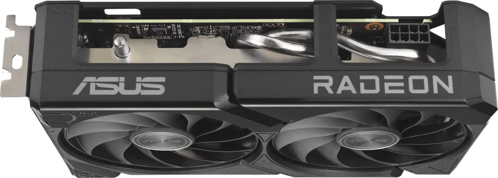 Видеокарта Asus PCI-E 5.0 DUAL-RX9060XT-16G AMD Radeon RX 9060XT 16Gb 128bit GDDR6 2620/20000 HDMIx1 DPx2 HDCP Ret