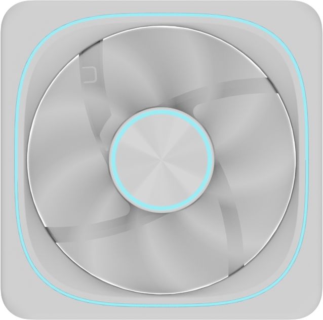 Вентилятор для корпуса Formula Air Fusion 1 ARGB 120х120x28 белый 4-pin 29.93дБ (AIR FUSION 1 WH) Ret