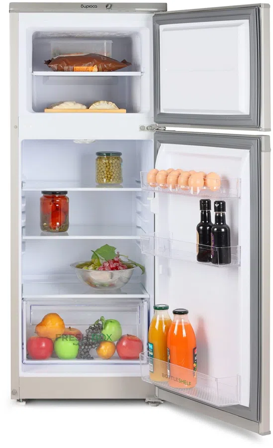 Холодильник Бирюса M422 2-хкамерн. серебристый металлик