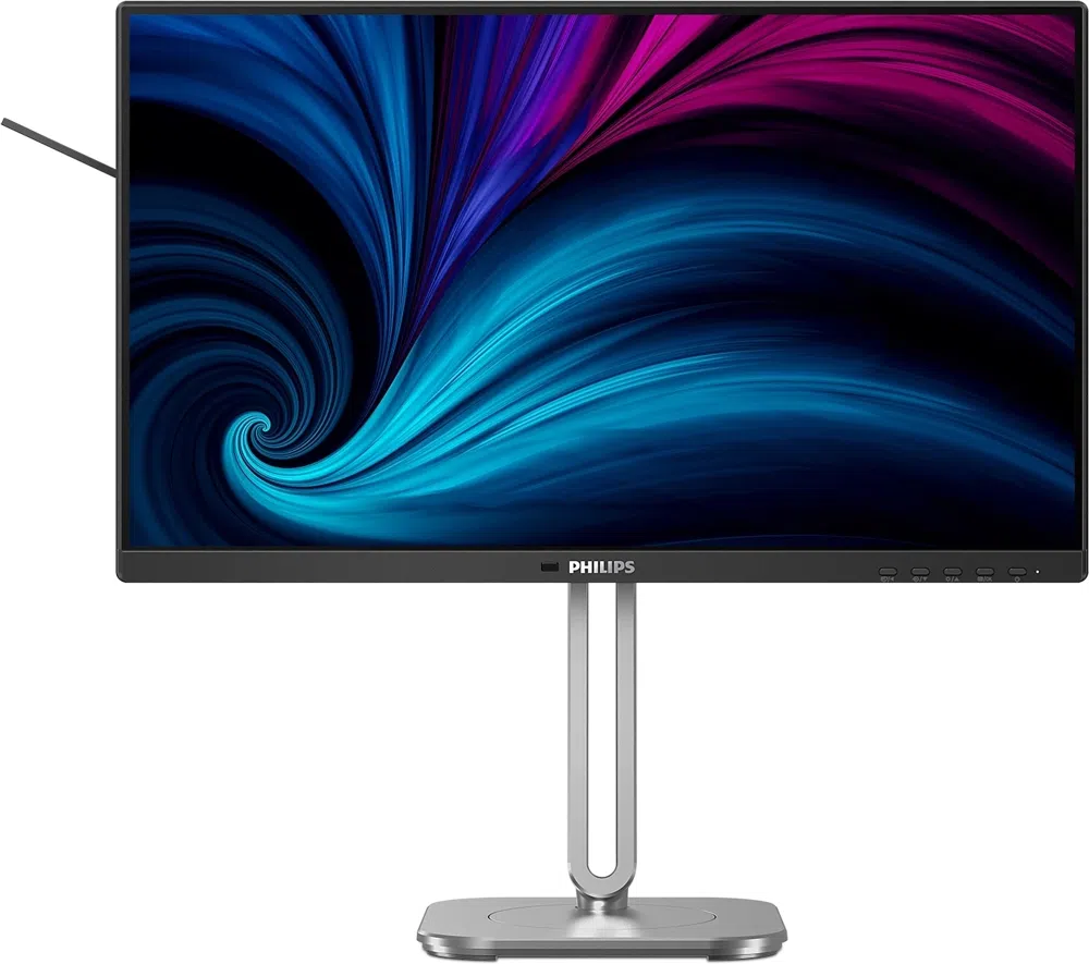 Монитор Philips 23.8" 24B2U4301 черный IPS LED 16:9 HDMI M/M матовая HAS Piv 300cd 178гр/178гр 1920x1080 120Hz DP FHD USB 5.74кг