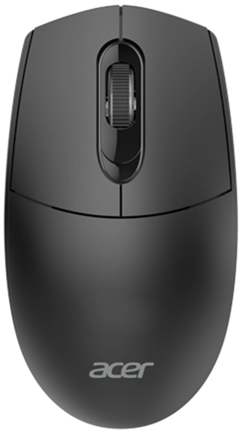 Клавиатура + мышь Acer OCC501 клав:черный мышь:черный USB Multimedia (ZL.ACC11.00H)