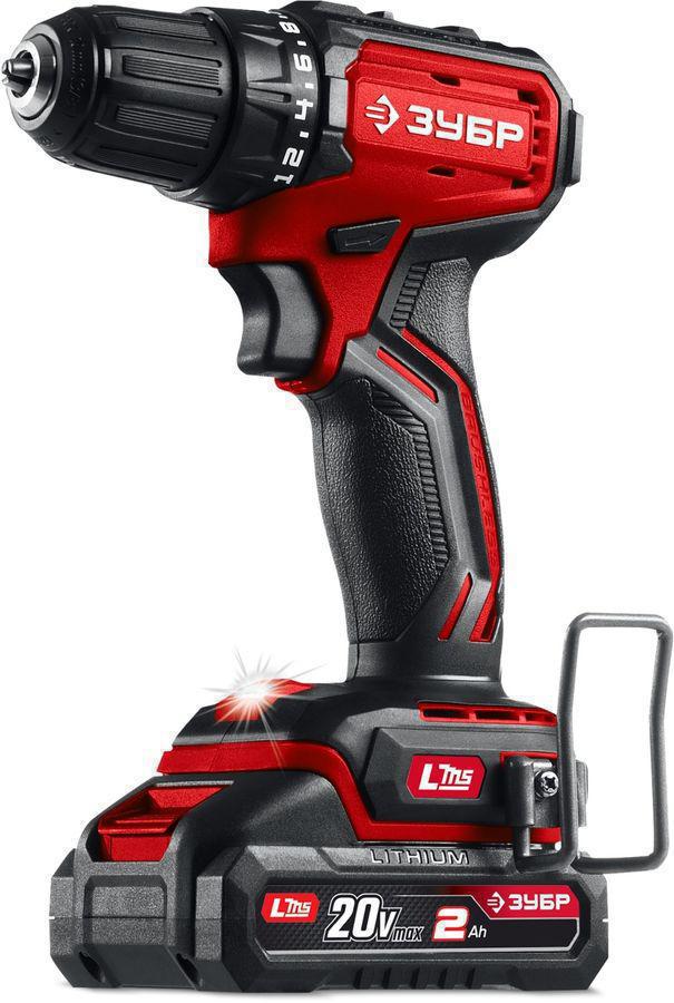 Дрель-шуруповерт Зубр ДБ-45-22 40Вт аккум. патрон:быстрозажимной