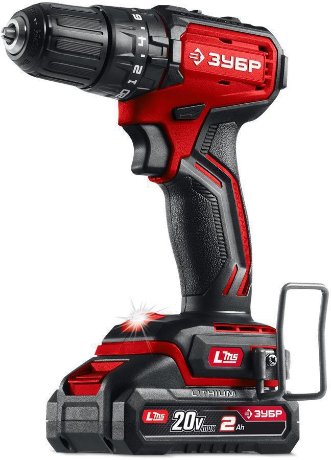 Дрель-шуруповерт Зубр ДБУ-45-21 40Вт аккум. патрон:быстрозажимной