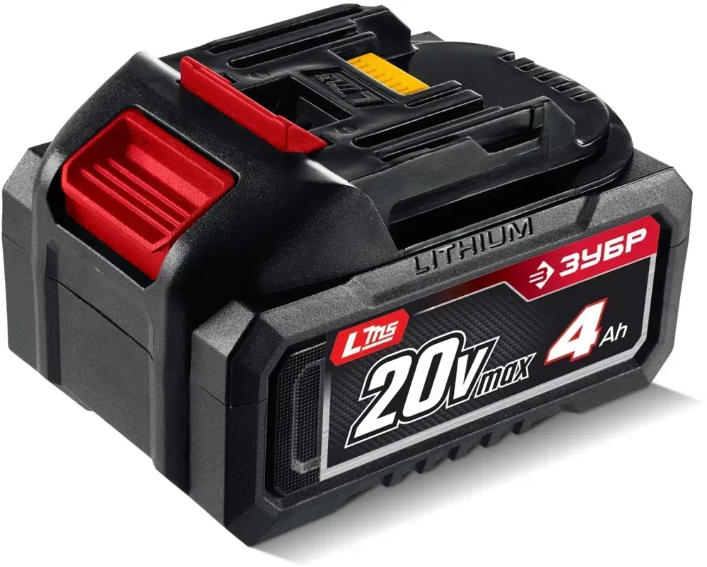Батарея аккумуляторная Зубр АКБ-20-2 20В 4Ач Li-Ion (АКБ-20-4)