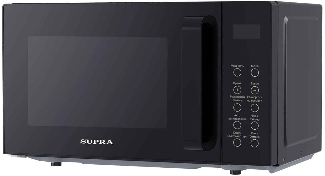 Микроволновая Печь Supra 20SS27 20л. 700Вт черный/серебристый
