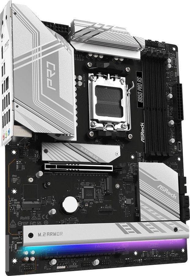 Материнская плата Asrock B850 PRO RS Socket AM5 AMD B850 4xDDR5 ATX AC`97 8ch(7.1) 2.5Gg RAID+HDMI
